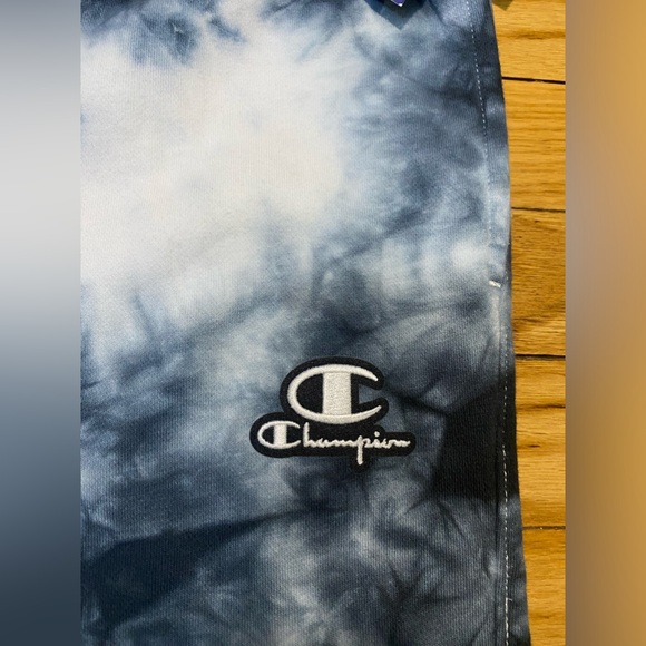 Champion Men's Galaxy Garment Dye Athletic Fleece Joggers Black New Sz S - Picture 2 of 7